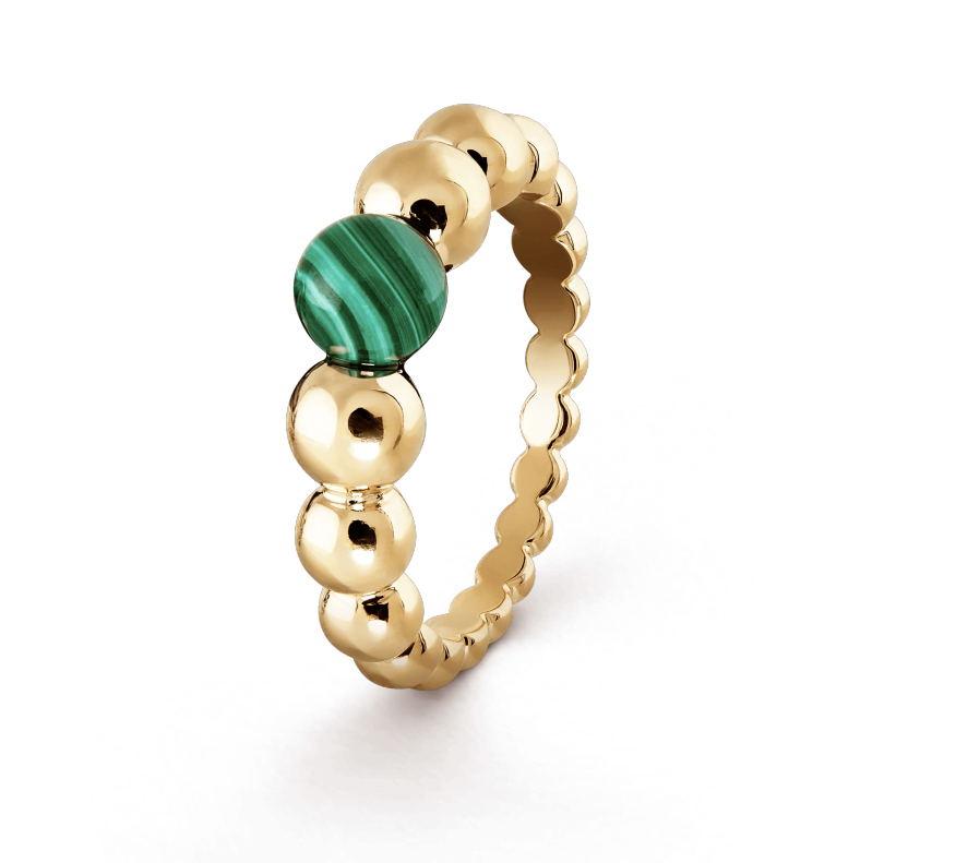 オーダーストップ中！ヴァンクリーフ&アーペル ペルレ PG リング ラージ